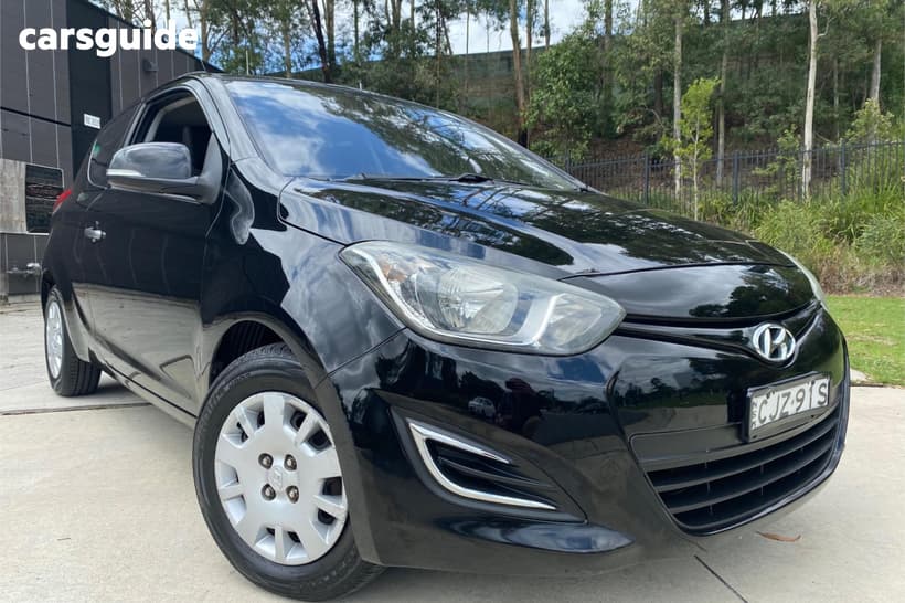 Black 2012 Hyundai I20 Hatchback Active