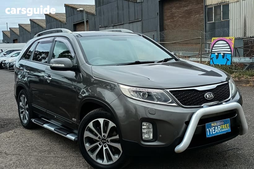 Grey 2014 Kia Sorento Wagon Platinum (4X4)