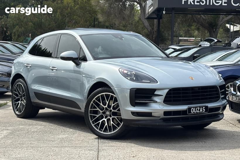 Silver 2021 Porsche Macan Wagon S