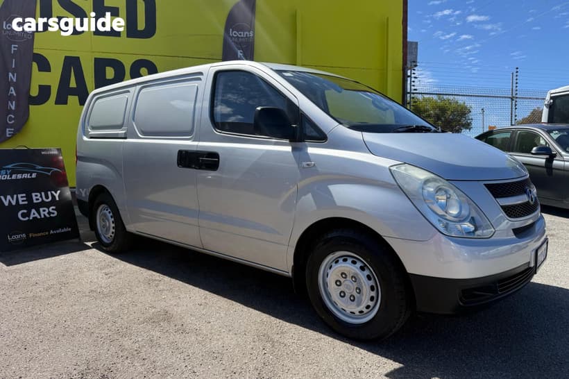 Silver 2010 Hyundai Iload Van