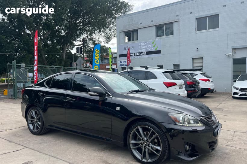 Black 2011 Lexus IS250 Sedan F Sport