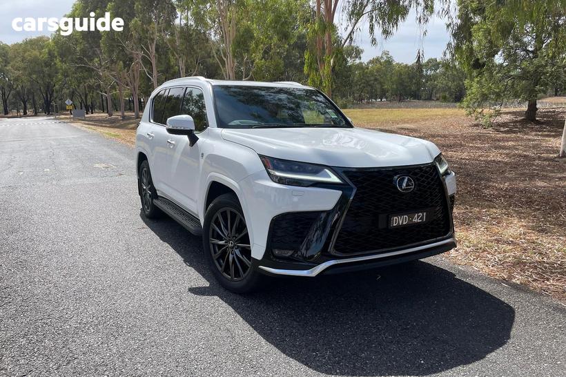 White 2025 Lexus LX500D Wagon F Sport
