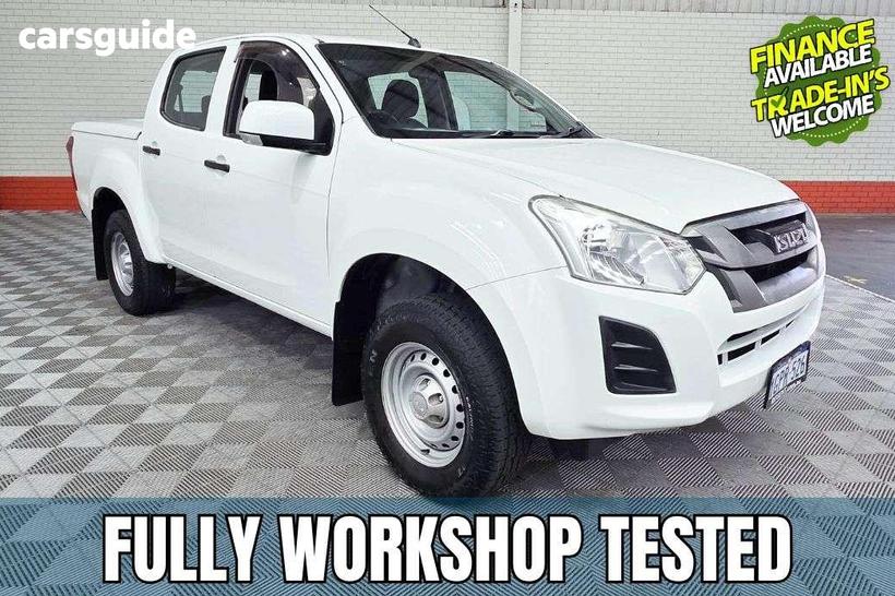 White 2017 Isuzu D-MAX Space Cab Utility Sx Hi-Ride (4X2)
