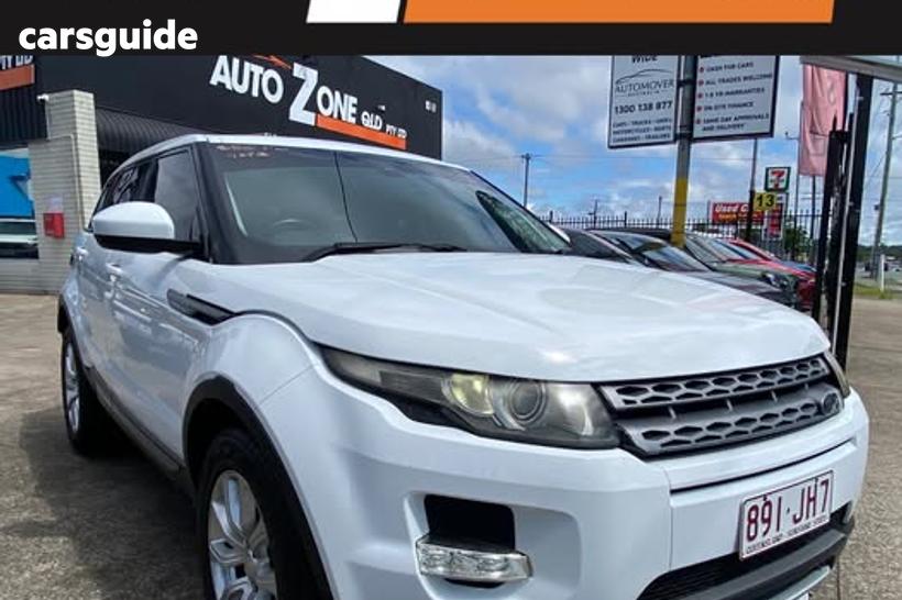 White 2014 Land Rover Range Rover Evoque Wagon Td4 Pure