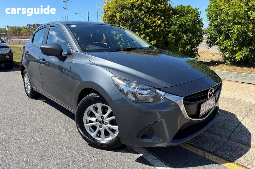 Grey 2015 Mazda 2 Hatchback Maxx