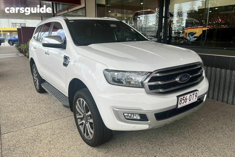 White 2020 Ford Everest Wagon Titanium (4Wd 7 Seat)