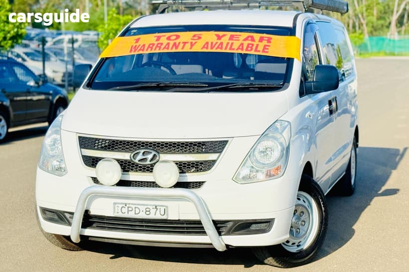 White 2013 Hyundai Iload Van