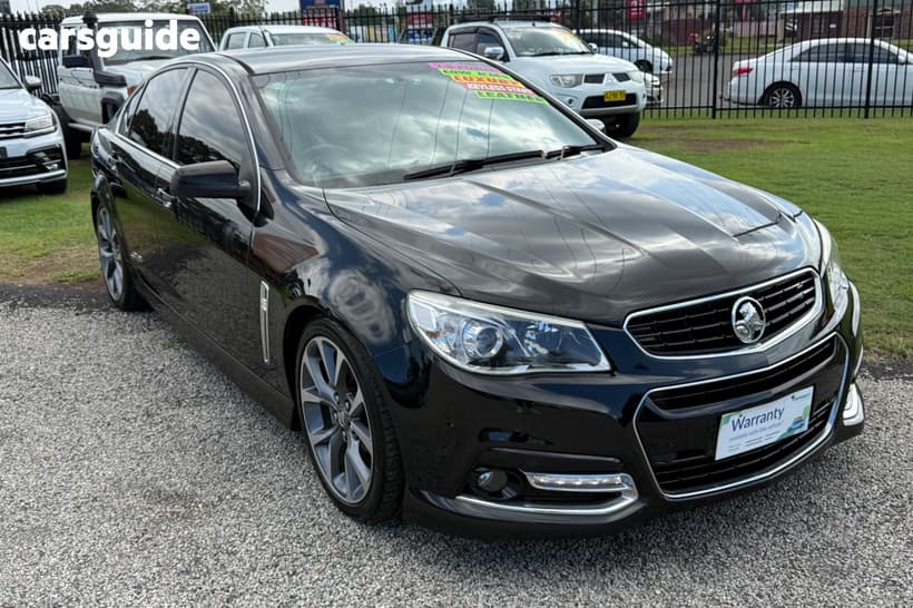 Black 2015 Holden Commodore Sedan Ss-V