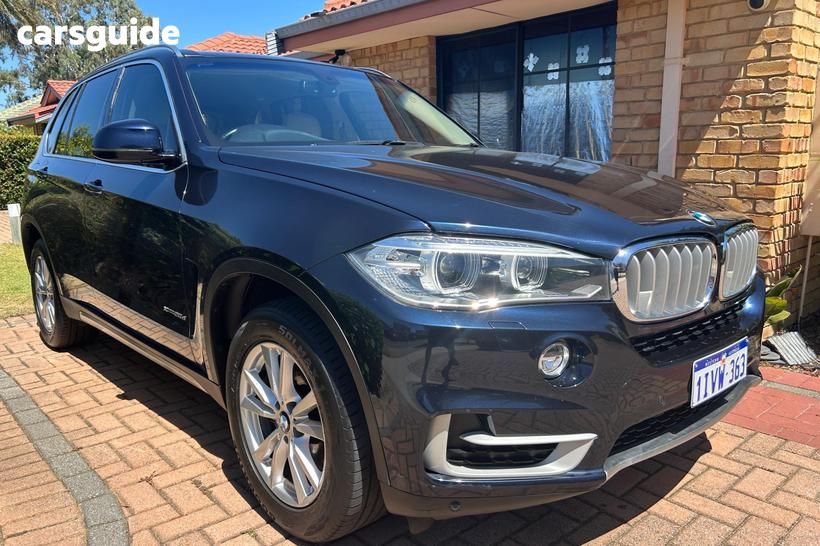 Blue 2014 BMW X5 Wagon Xdrive 25D