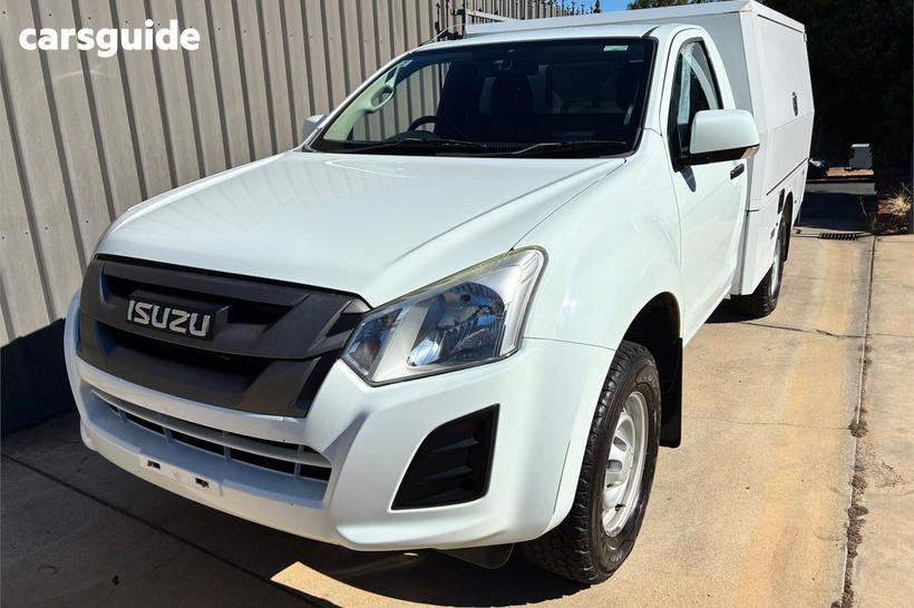 White 2019 Isuzu D-MAX Cab Chassis Sx Hi-Ride (4X2)