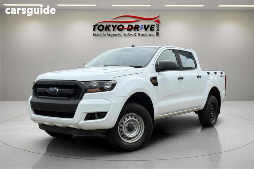 White 2017 Ford Ranger Crew Cab Pickup Xl 2.2 Hi-Rider (4X2)