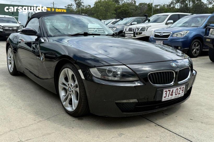 Black 2006 BMW Z4 Roadster 2.5I