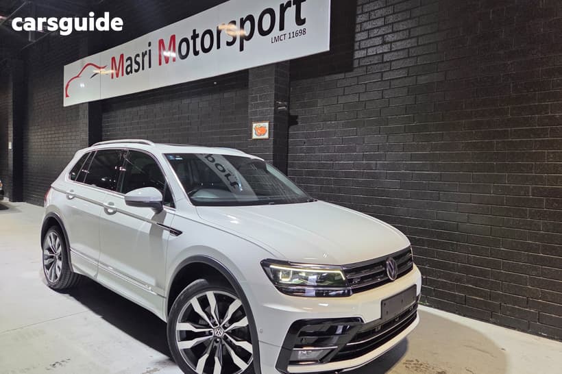 White 2019 Volkswagen Tiguan Wagon 162 Tsi Highline
