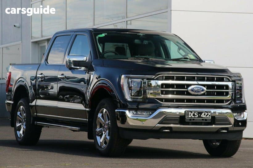 Black 2023 Ford F150 Double Cab Pick Up Lariat Swb (4Wd)