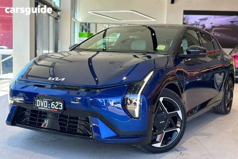Blue 2026 Kia Ev4 Sedan Gt-Line Fwd Lr
