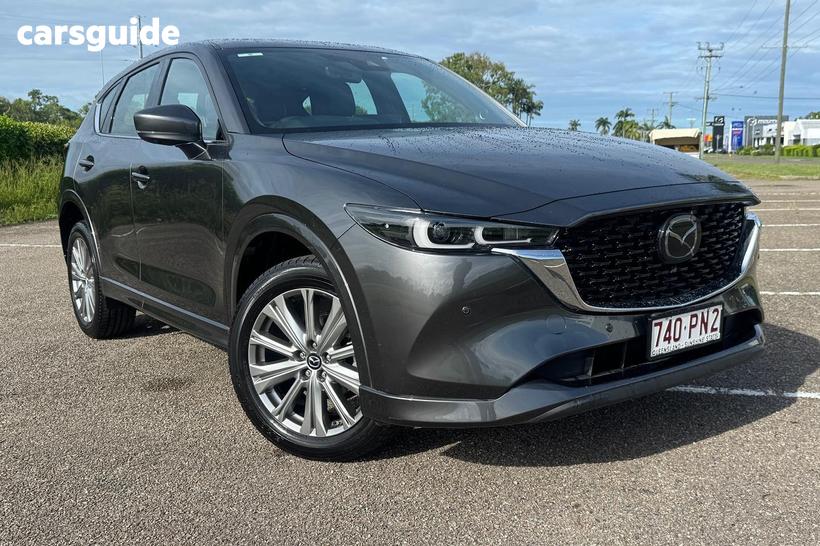 Grey 2022 Mazda CX-5 Wagon Akera (Awd)