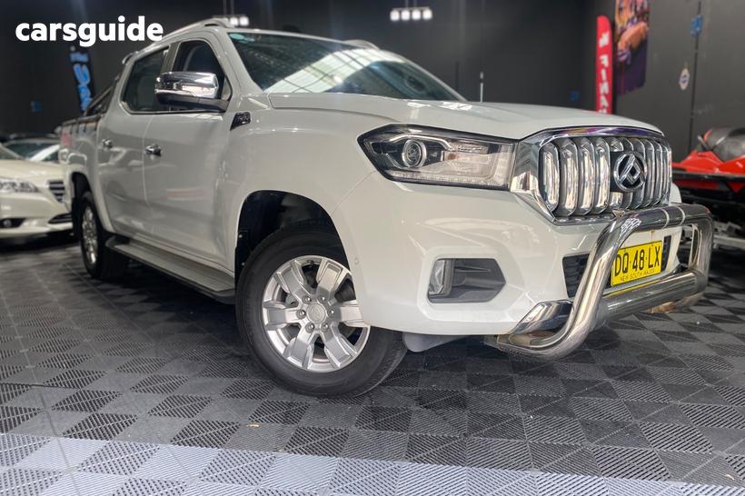 White 2019 LDV T60 Double Cab Utility Luxe (4X4)