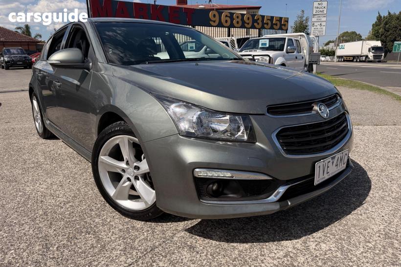 Grey 2015 Holden Cruze Hatchback Sri V