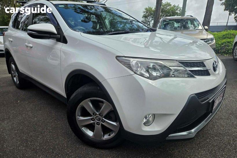 White 2014 Toyota RAV4 Wagon Gxl (2Wd)