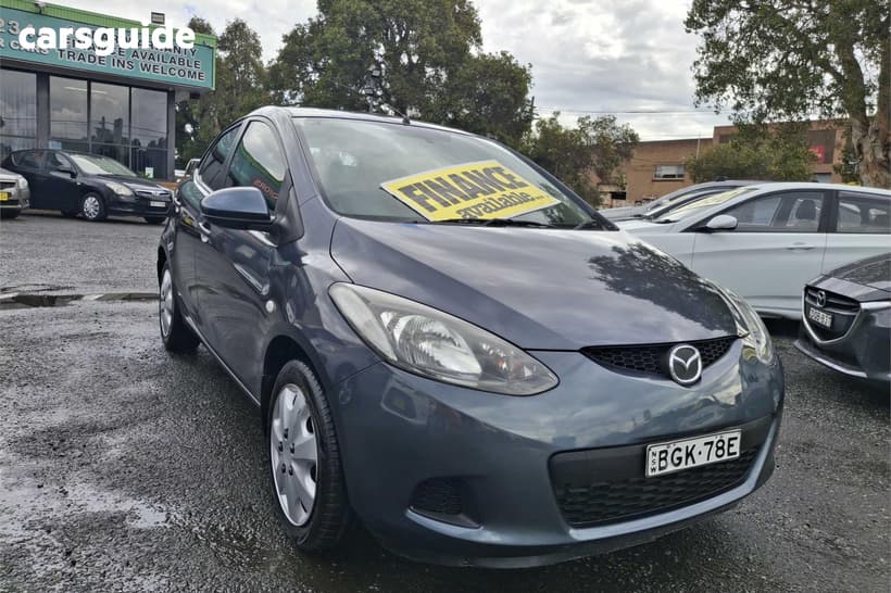 Grey 2008 Mazda 2 Hatchback Neo