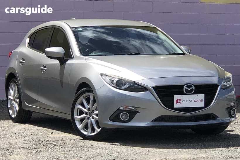 Silver 2014 Mazda 3 Hatchback Sp25 Gt
