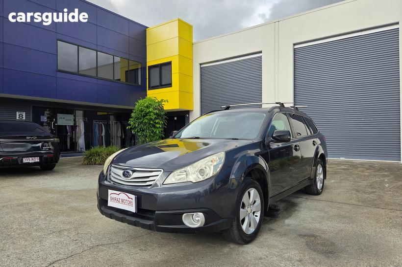 Grey 2010 Subaru Outback Wagon 2.5I Premium