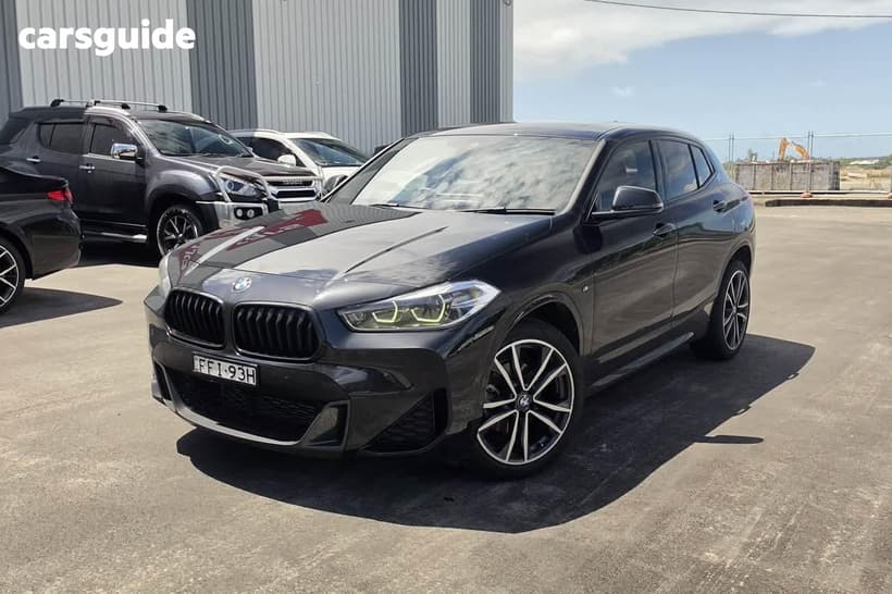 Black 2021 BMW X2 Wagon Sdrive18I M Sport