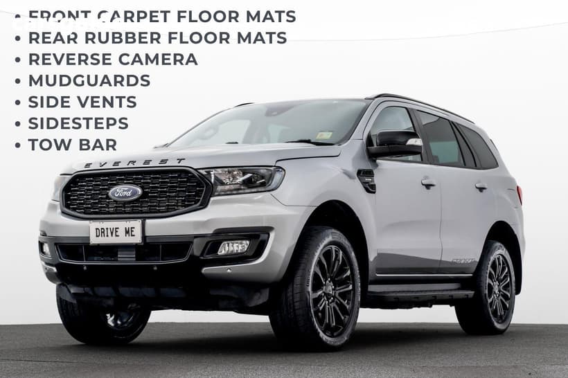 Silver 2021 Ford Everest Wagon Sport (4Wd)