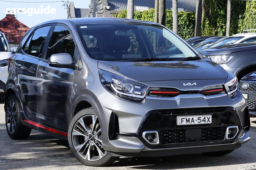 Grey 2022 Kia Picanto Hatchback Gt-Line (Pe)