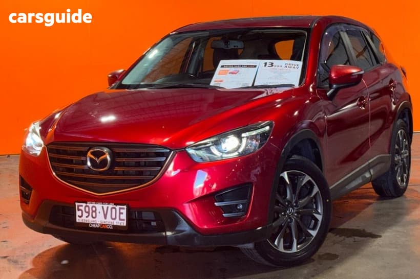 Red 2015 Mazda CX-5 Wagon Grand Tourer (4X4)