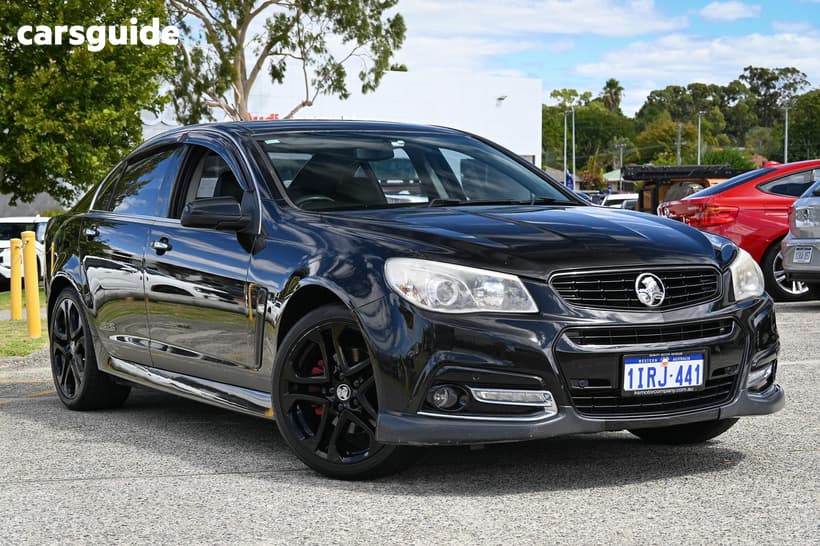 Black 2013 Holden Commodore Sedan Ss-V