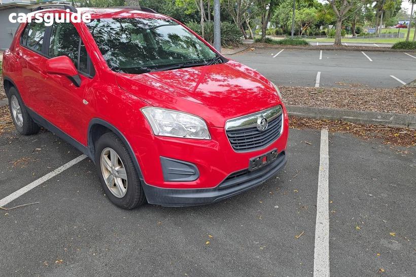 Red 2015 Holden Trax Wagon Ls