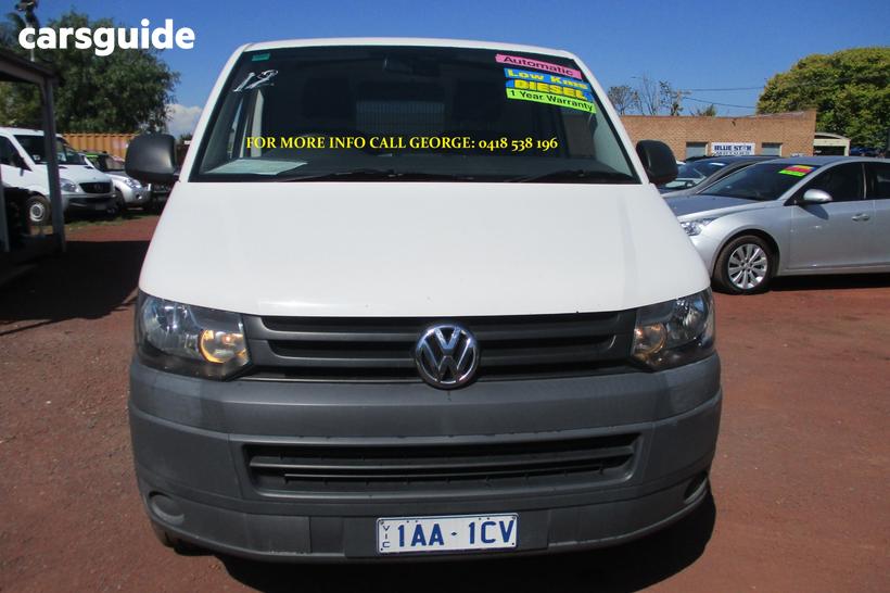 White 2013 Volkswagen Transporter Van Tdi 400 Swb Low