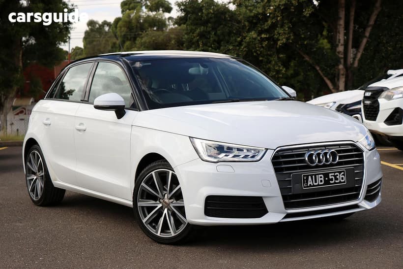White 2018 Audi A1 Hatchback Sportback 1.0 Tfsi