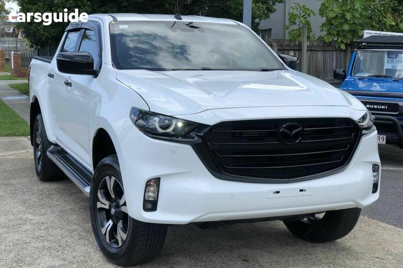 White 2020 Mazda BT-50 Dual Cab Pick-up Gt (4X4)