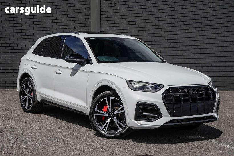 White 2023 Audi Q5 Wagon 45 Tfsi Quattro Dynamic Black