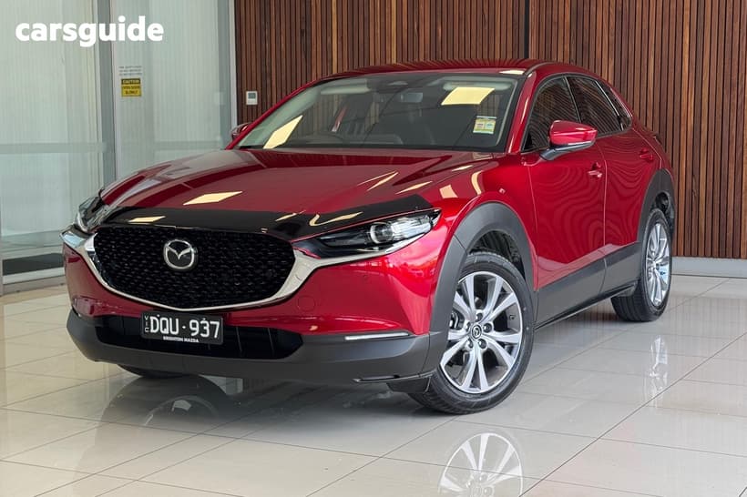 Red 2025 Mazda CX-30 Wagon G25 Touring (Fwd)