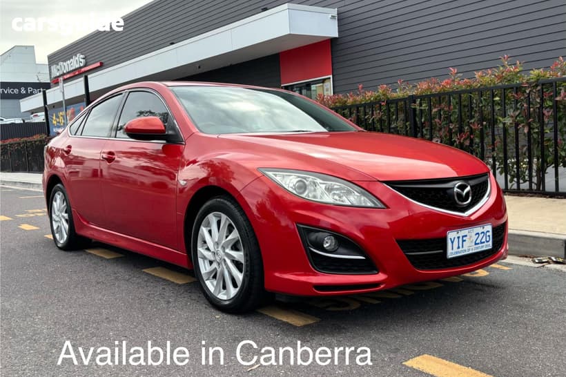 Red 2010 Mazda 6 Hatchback Classic