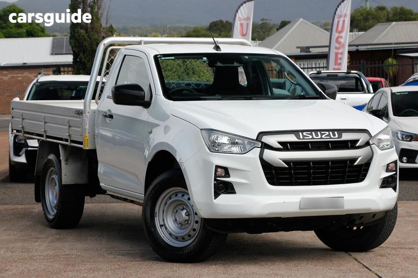White 2021 Isuzu D-MAX Space Cab Chassis Sx (4X2) High-Ride