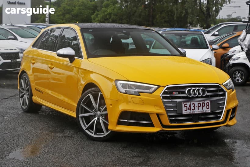 Yellow 2017 Audi S3 Hatchback Sportback 2.0 Tfsi S Tronic
