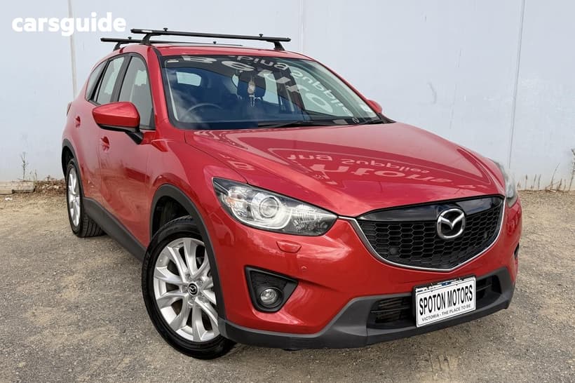 Red 2013 Mazda CX-5 SUV GRAND TOURER (4X4)