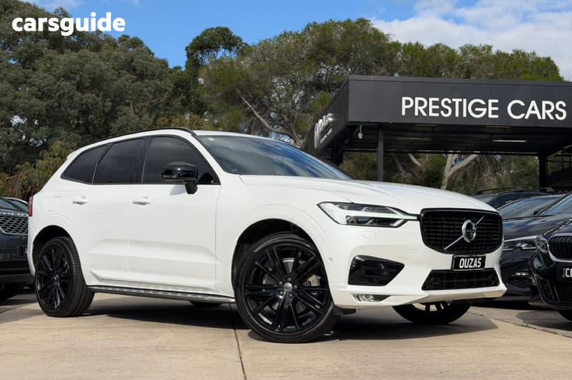 White 2020 Volvo XC60 Wagon T6 R-Design (Awd)