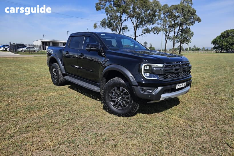 Black 2023 Ford Ranger Double Cab Pick Up Raptor 3.0 (4X4)