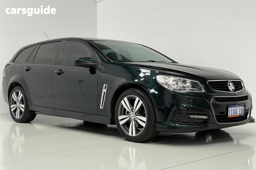 Green 2014 Holden Commodore Sportswagon Sv6