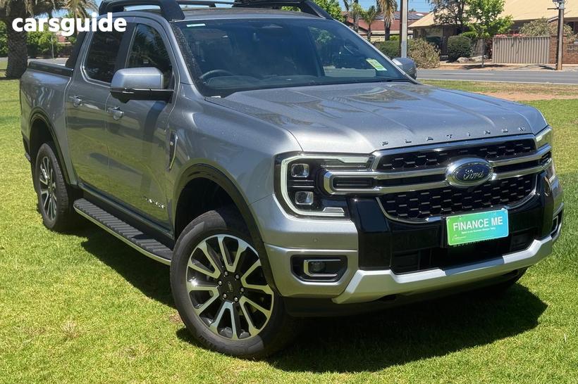 Silver 2025 Ford Ranger Double Cab Pick Up Platinum 3.0 (4X4)
