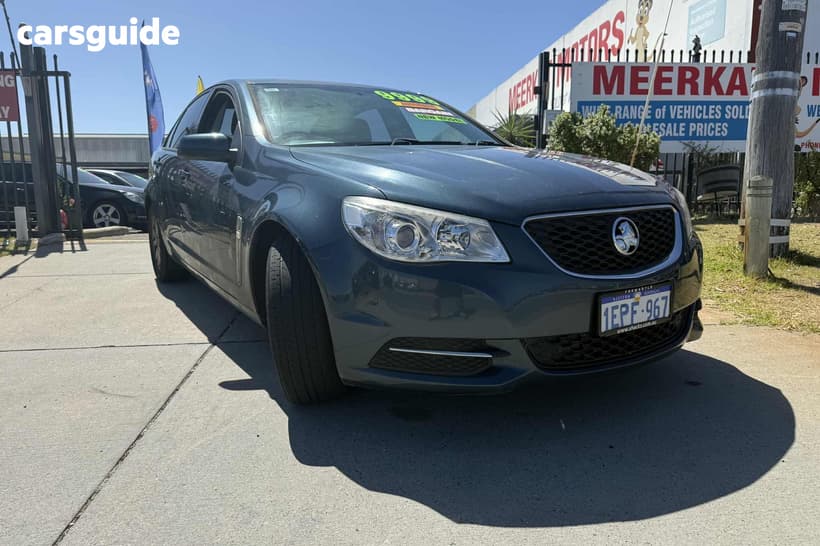 Blue 2013 Holden Commodore Sedan Evoke