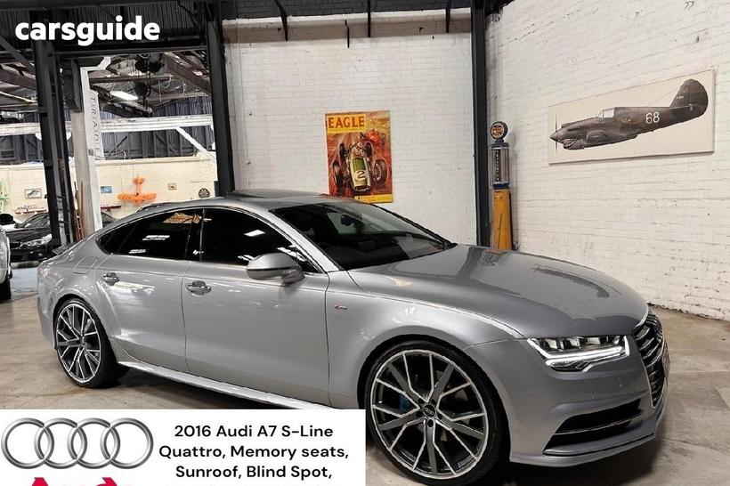 Silver 2016 Audi A7 Hatchback Sportback 3.0 Tdi Quattro
