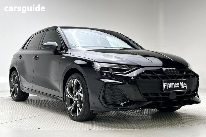 Black 2025 Audi A3 Sportback 35 Tfsi S Line (Mhev)
