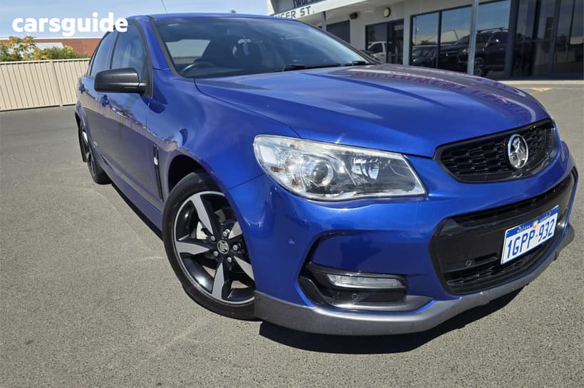 Blue 2016 Holden Commodore Sedan Sv6