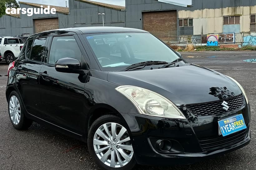 Black 2011 Suzuki Swift Hatchback Glx
